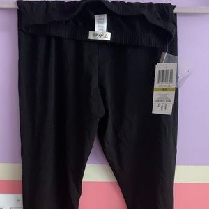 Black Guess leggings with guess Rhinestones Logo